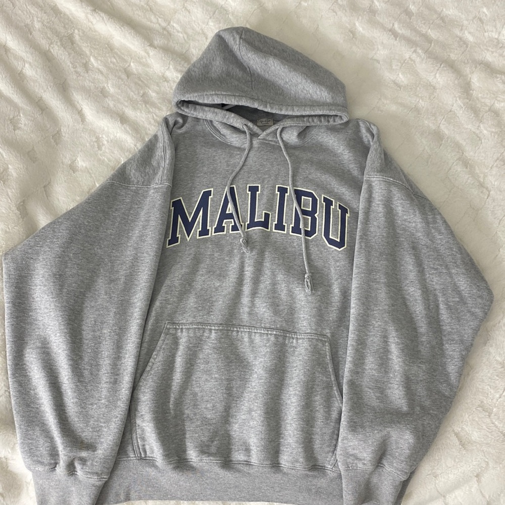 Brandy Melville Malibu Grey Hoodie